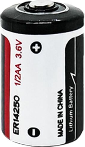 50 حزمة ER14250 1/2AA 3.6V بطارية الليثيوم 1200 مللي أمبير في كل من أطواق الكلاب ، ومراقبة حركة الطفل وأكثر من ذلك (غير قابلة للتشغيل) in Kuwait