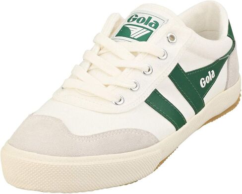 Gola Women's Badminton Sneaker, Off-White/Gold, 9.5 in Saudi Arabia