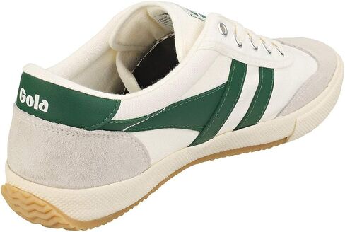 Gola Women's Badminton Sneaker, Off-White/Gold, 9.5 in Saudi Arabia
