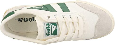 Gola Women's Badminton Sneaker, Off-White/Gold, 9.5 in Saudi Arabia