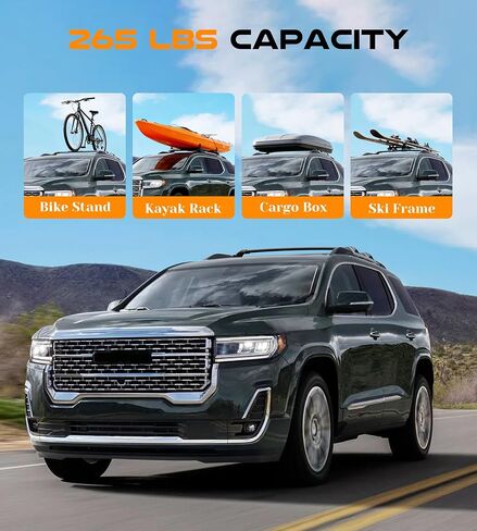Snailfly 265 LBS Lockable Roof Rack Cross Bars Fit for Honda CRV CR-V 2023-2025 Rooftop CrossBars Cargo Carrier Accessories in Saudi Arabia