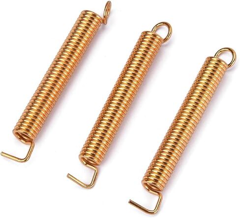 Alnicov 3 Pcs Electric Guitar Tremolo Bridge Springs Guitars Parts-Gold in Saudi Arabia