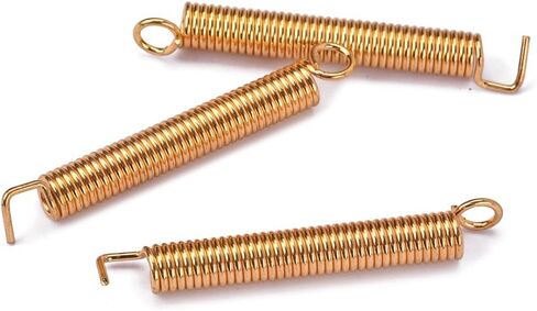 Alnicov 3 Pcs Electric Guitar Tremolo Bridge Springs Guitars Parts-Gold in Saudi Arabia