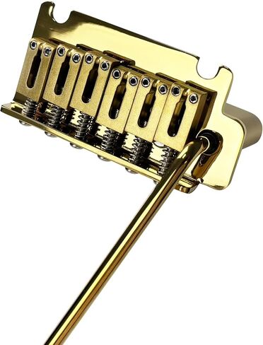 10.5mm Electric Guitar Bridge Vacuum Black 2 Point tremolo bridge Brass Block Stainless Steel Saddles Plate Electric Guitar Bridge 6 String Start Stratocaster in Saudi Arabia