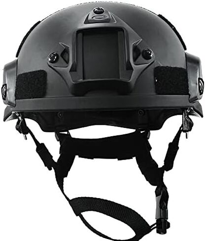 PJ Tactical Helmet with NVG Bracket and Side Rails, CS Tactical Helmet Army Combat Cap Outdoor Protective Equipment in Saudi Arabia