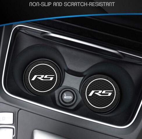 قطعتان من قواعد حامل أكواب السيارة المصنوعة من السيليكون 1500 لرام 1500، قواعد أكواب مضادة للانزلاق وإكسسوارات السيارة الداخلية in Kuwait