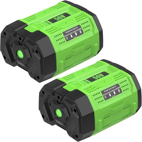 Enermall 2Pack 3.0Ah BA2800T Replacement for EGO 56V Battery Lithium Compatible with 56 Volt EGO Battery CS1604 CS1804 CS1403 HT2400 LB6504 LB5804 Lawn Mower Leaf Blower Chainsaw (Black & Green) in Saudi Arabia