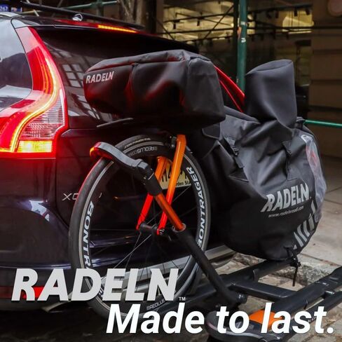 Waterproof Bike Cover, 600D Ripstop, for Highway Speeds, Ultimate Bike Cover, Minimalist Design, Covers Vulnerable Parts of Bike in Transit, Transport Cover for Bike On Rack in Saudi Arabia