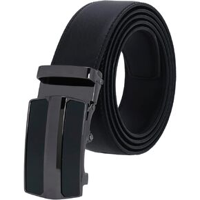 Labnoft Men's Auto Lock PU Leather Belt