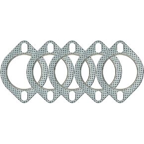 SHINTONES 5 قطع 2.75 بوصة 2-مسمار حشية عادم توربو/مشعب/رأس لأسفل/شفة أنبوب تفريغ، جرافيت بدرجة حرارة عالية للرؤوس، Catback، Axleback، MLSG حشية عادم عالية الحرارة (عرض 70 مم) in Kuwait