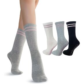 JCZANXI Yoga Socks with Grips for Women, Non Slip Grip Socks for Yoga, Pilates, Barre, Dance, Ballet