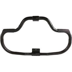 HARLEY DAVIDSON SPORTSTER GLOSS BLACK MUSTACHE ENGINE GUARD HIGHWAY BAR CRASH BARS FOOT REST 82-2003 XL 1200 883 XL1200 XL883 XLH CUSTOM SPORT XLH1200 ROADSTER HUGGER XLH883 DELUXE 1000 1100 49018-88C