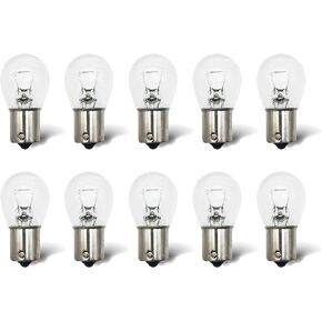 Rafeal Auto 1156 Light Bulb 10 Pack,S25 Automotive Brake Light Turn 1156 Miniature Bulb Mini Bulb Taillight Turn Signal Light,Replacement for Cars,Trucks,SUVs