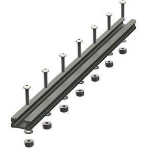 YakAttack GT90 GearTrac, 8" Aluminum Kayak Mount Track