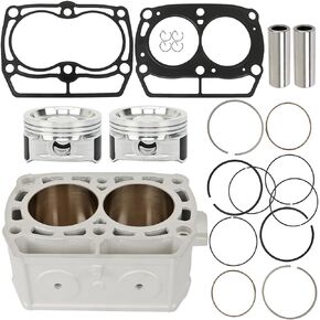 GXYWADY 80mm Cylinder Piston Gasket Top End Rebuild Kit Set Replacement for Polaris Ranger Crew XP 700 800 RZR 800 Sportsman 500 570 700 800