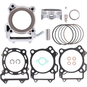 NewYall Cylinder Piston Gaskets Top End Rebuild Kit for LTZ400 DRZ400 KFX400