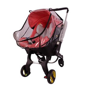 Stilnati Car Seat Rain Cover Universal Baby Stroller Accessory for Any Type of Car Seat Waterproof Compatible with Doona Stroller Protect from Dust Snow Wind 1 Pcs