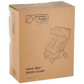 Mountain Buggy Nano Duo Storm Cover, Clear