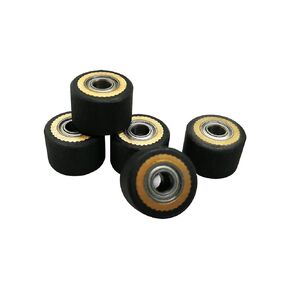 5pcs HQ Pinch Roller for Roland GCC LiYu RABIT Pcut Mimaki Graphtec Iolion Cutter Plotter 4x10x14
