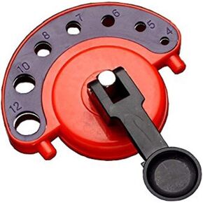 GOSONO 4-12mm Diamond Drill Bit Tile Glass Hole Saw Core Bit Guide With Vacuum Base Sucker Tile Glass openings Locator