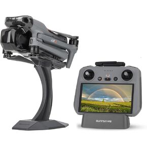 Desktop Display Stand Kit for DJI Air 3 / Air 2S /Air 2 Dorne & RC/RC2 Remote Controller, RC Drone Exhibition Collection Tripod Holder Base Support Holder Air 3 Accessories (2pcs Stand Kit)