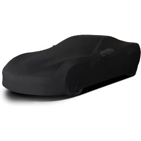 BIHEE Indoor Car Cover for Dodge Challenger (2008-2022) Velvet Stretch Full Cover Protection for Automobiles for Dust-Proof, Underground Garage, Car Show