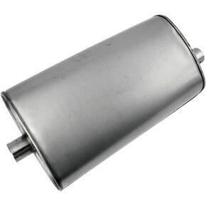 Walker Quiet-Flow SS 21563 Direct Fit Exhaust Muffler 2" Inlet (ID) 2" Outlet (ID) for Ford Ranger