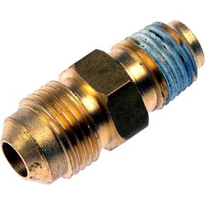 Dorman 800-713 Transmission Line Connector - 1/4In. NPT x 5/8-18In. UNF Compatible with Select Dodge Models