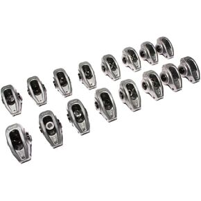 Comp Cams 17004-16 High Energy Aluminum 1.5 Ratio Roller Rocker Set for SBC 265-400 w/ 7/16" Stud