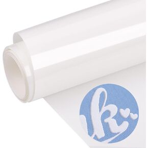 WRAPXPERT Puff Vinyl Khaki Green 3D Puff Vinyl Heat Transfer 10" x5ft Puffy HTV Vinyl Puff Iron on Vinyl Roll for Shirts Heat Press