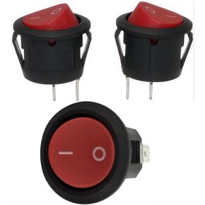 BLOLACDZ On Off Power Switch Compatible with Hoover 270046001 440003992 UH70815 UH70819 UH71250 UH71230 UH70817 UH71251 UH70821 UH70829 UH70832 UH70839 Vacuum Cleaner 2-Pin 125V 10A