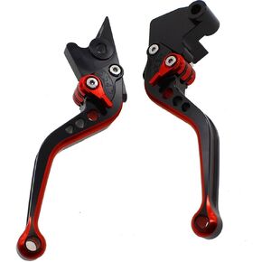 PRONC Brake Clutch Levers Double Color Adjustable Levers Fit for Honda CBR500R CB500F CB500X 2013-2018 CBR300R CB300F CB300FA 2014-2017 CBR250R 2011-2013 GROM MSX125 2014-2018 CBR250R 2011-2013