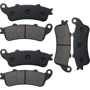 LOCOPOW VTX 1800 Brake Pads for Honda VTX1800 Goldwing 1800 GL1800 CBR1100XX Interceptor 800 VFR800F ST1100 ST1300 Varadero XL 1000