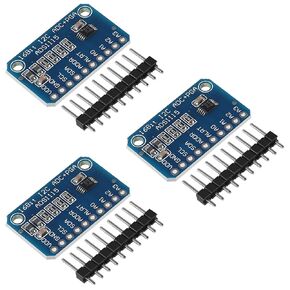 ATNSINC 3Pcs ADS1115 Module 16 Bit 4 Channel I2C IIC Analog-to-Digital ADC PGA Converter High Prcision Development Board with Programmable Gain Amplifier 2.0V to 5.5V for Arduino