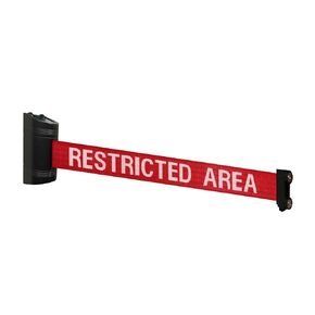 Magnetic Retractable Wall Barrier - Temporary Crowd Control Tool for Safety Queue Solution - 120" Belt Length Coverage with Strong Magnets by VIP Crowd Control (Authorized Access Only)