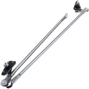 A-Premium Front Windshield Wiper Transmission Linkage Assembly Compatible with Mitsubishi Vehicles - Montero Sport 1997-2003, Sport Utility - Replace# MR109453, MR245213