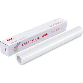 Ant Black 25inch x 100ft Smart Permanent Vinyl Compatible with Cricut Venture, Create DIY Projects, Decals, Stickers & More, All-Weather & Fade-Proof, Ideal for Outdoor Use