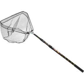 PATIKIL Folding Fishing Net, Aluminium Alloy Telescopic Landing Pole Handle for Freshwater Saltwater
