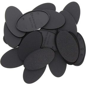 Evemodel MB875 40pcs Base 75X42mm or 2.95x1.65inch Plastic Model Bases for Gaming Miniatures or Wargames Table Games
