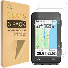 Mr.Shield [3-Pack] Screen Protector For iGPSPORT iGS630S / iGPSPORT iGS630 [Tempered Glass] [Japan Glass with 9H Hardness] Screen Protector Foils