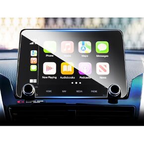 SHAOHAO for 2023 2024 Mitsubishi Eclipse Cross Screen Protector 8 In, for 2022-2024 Mitsubishi Eclipse Cross (SE, SEL, LE, Ralliart) Screen Protector Tempered Glass 2023 2024 Eclipse Cross Accessories