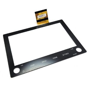 Replacement 8" Display Touch Screen Panel C080VTN03 compatible with 2019-2021 Mitsubishi Outlander Sport PHEV (No Knobs/No Nav, 8")
