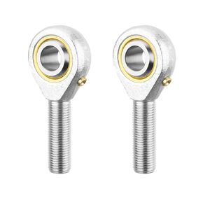 POSB5 Rod End Bearing, 2pcs 5/16-inch Bore Pre-Lubricated 5/16-24 Male Thread Right Hand Heim Joint