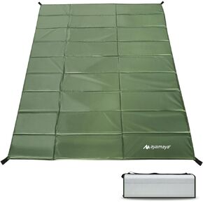 Foam Sleeping Pad for Camping - AYAMAYA Foldable Camping Mattress for 1/2/3/4/5/6 Person, Extra Thick Waterproof Tent Footprint Inner Camping Mat for Outdoor Backpacking Hiking Picnic Camping
