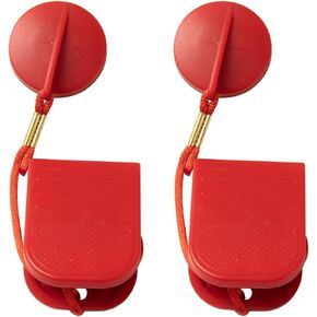 CURSOR FITNESS 32 mm Diameter Megnetic Treadmill Safety Key, 2-Pieces Set