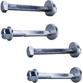 HHCM 2 Set Camber Cam Bolt Kit K80276, Front Alignment Caster/Camber Adjusting for Infiniti QX56/ QX80, for Nissan Armada/Frontier/ NV1500/ NV2500/ NV3500/ Pathfinder/Titan/Xterra/Equator