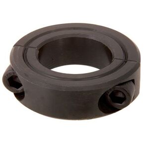 2 1/4 I.D, 3 1/4 O.D, 3/4 Wide, Two-Piece, Collars and Couplings Shaft Collars, Steel (1 Each)