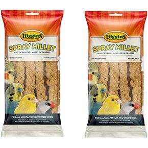 Higgins 2 Pack, 12 Count Millet Spray for Birds {Total 24 Count