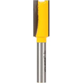 Yonico Straight Router Bits 7/16-Inch Diameter X 1-Inch Height 1/4-Inch Shank 14011q