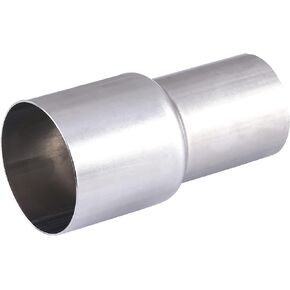OD 2.5 Inch to ID 2.75 Inch Exhaust Pipe to Component Pipe Adapter Reducer 2.5'' OD to 2.75'' ID Polished Stainless Steel 4" Overall Length